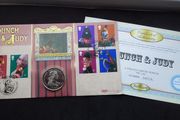 Great Britain Stamps : Punch and Judy Benham Stamp and Coin Limited Edition Cover - 2001