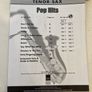 Discover the Lead Pop Songs Tenor Sax Book and Play Along CD Image 2