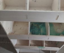 vw caddy rear organiser