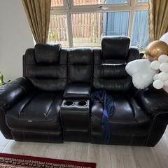 Free Recliner Sofa Set (3+2)  Collection Only