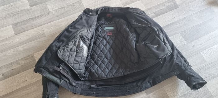 Lookwell Gents Leather & Textile Motorbike Jacket Medium