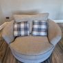 Couch and swivel chair Image 4