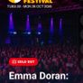 3 x Emma Doran Tickets Town Hall Sat24th Image 2