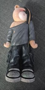 emo teddybear figure
