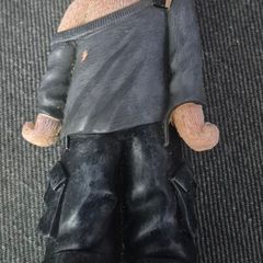 emo teddybear figure