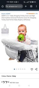 kids shopping trolley cover