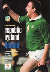 2000 Republic of Ireland v Finland - International Friendly Programme