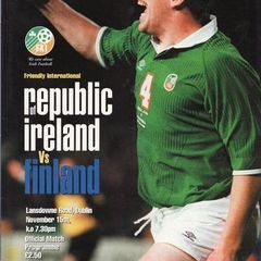 2000 Republic of Ireland v Finland - International Friendly Programme