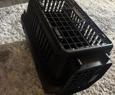 Anione Cat Carrier Box Black M/L Cat