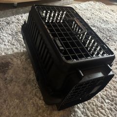Anione Cat Carrier Box Black M/L Cat