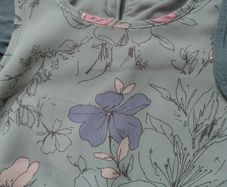 Occasional Grey Top/ Dress.  Age 8-9