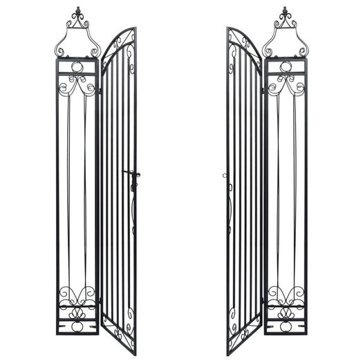 Ornamental Garden Gate Wrought Iron 2 sizes available