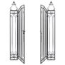 Ornamental Garden Gate Wrought Iron 2 sizes available Image 3