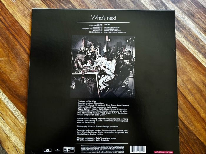 The Who - Who's Next (1971) - 180g 2000s re-issue