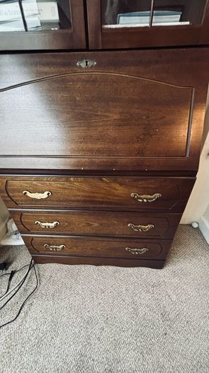 Mahogany Bookcase / Bureau
