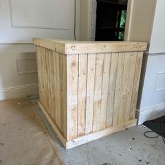 Wooden Shop Counter