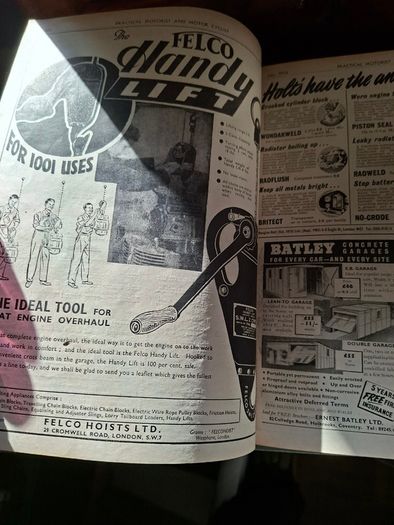Old Heavy Practical Motorist and Motor Cyclist Repair Book Lots of Old Advertisements, postage available or collection