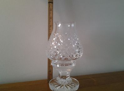 Waterford Crystal Alana Hurricane Candle Holders (2)