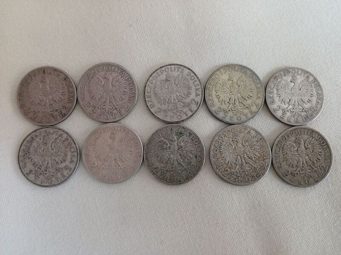Silver coins Poland pre WW II