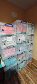 Clothes for children 15 boxes - 1600 items