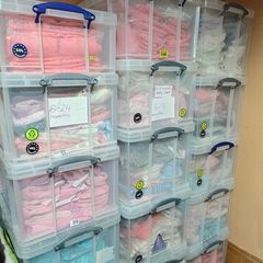 Clothes for children 15 boxes - 1600 items