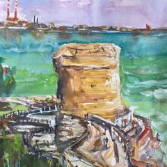 seapoint watercolour