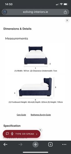 king size ottoman bed