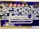 100 Megabrite Chasing LED Lights Christmas Lights