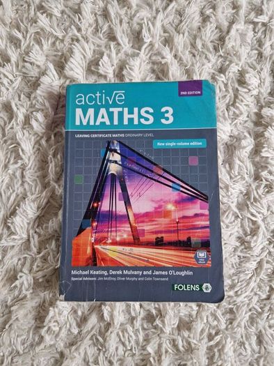3 Maths Books leaving cert