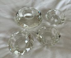 Glass Tealight Holders
