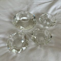 Glass Tealight Holders
