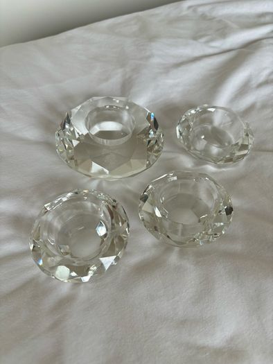 Glass Tealight Holders