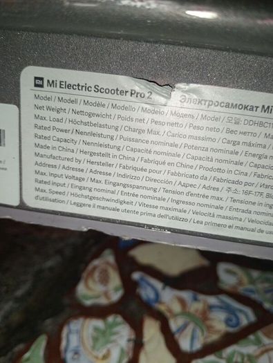 Xiaomi pro 2 electric scooter