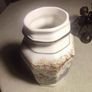Gorgeous Chinese Scenery Hexagonal Vase with Chinese Writing on it Image 4
