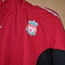 Liverpool FC Adidas 2007/08 1/4 Zip Hooded Drill Top - Small size Image 2