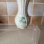 1989 Belleek Nadine Shamrock 5" Vase Image 2