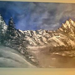 acrylic painting