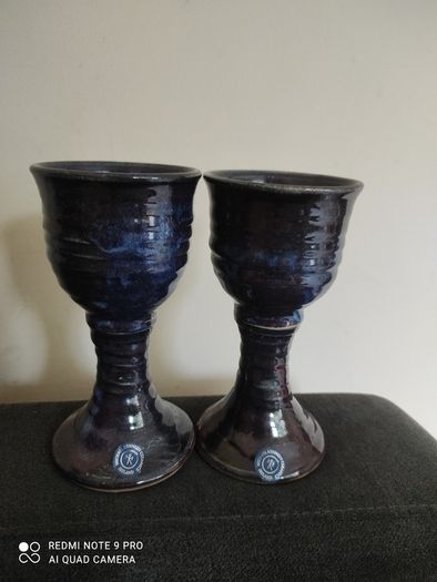 Vintage Michael Kennedy Goblets