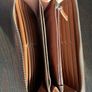 Large Leather Wallet - Fossil Image 2