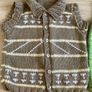2 hand knitted boys body warmers Image 2