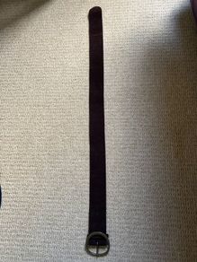 Brown suede belt by Hobbs 100cm