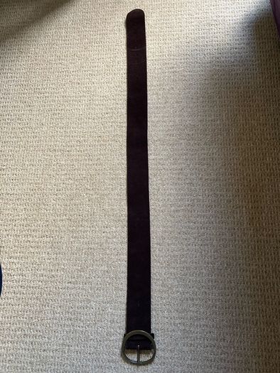 Brown suede belt by Hobbs 100cm