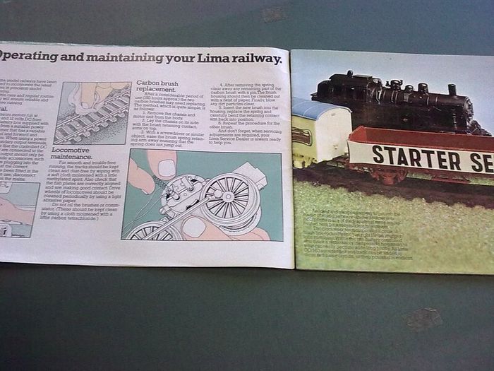 Lima catalogue 1977-78 Trains in British design OO Scale N Gauge O Guage
