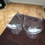 Extra large Brandy  glasses 6" inches H by 4" inches in width Image 2