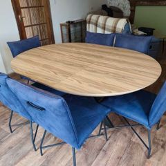 Dining table and 6 chairs (will sell separately)