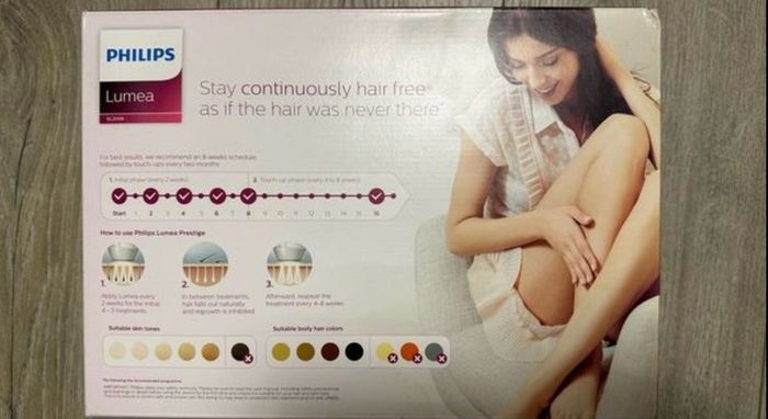 Philips Lumea Prestige Hair Removal System - Cordless for Body, Face, Bikini - EXTRA LARGE WINDOWS FOR FASTER TREATMENT