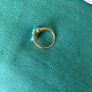 9 Carat Gold 7 Stone Turquoise Ring (Size P) Image 3
