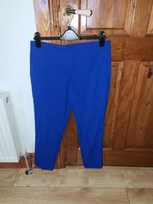 Ladies Blue Trousers Zara NEW