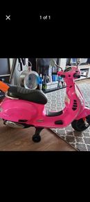 Children's electric ride on motor bike