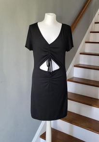 Shein black dress, Size 1XL / UK18